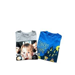 Tshirt BUNDLE of Scooby Doo and Home Alone Collectibles